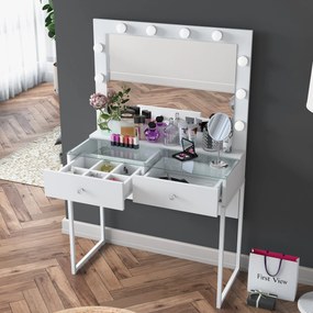 Τουαλέτα Μακιγιάζ Λευκό BUCLEVA 90x40x141.8