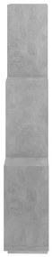 vidaXL Ραφιέρα Τοίχου με Κύβους Γκρι Σκυρ. 78x15x93 εκ. Επεξ. Ξύλο