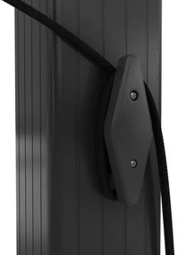 vidaXL Κιόσκι Κήπου με Πτυσσόμενη Οροφή Κρεμ 4 x 3 μ.