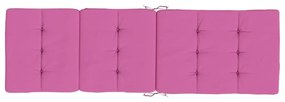 Μαξιλάρια Ξαπλώστρας 2 τεμ. Ροζ από Ύφασμα Oxford - Ροζ