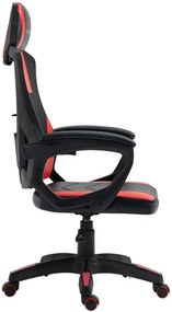 Καρέκλα Gaming Raptor Ace-Kokkino