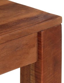 Τραπέζι κονσόλας 120x30x76 cm μασίφ ξύλο ακακίας - Καφέ