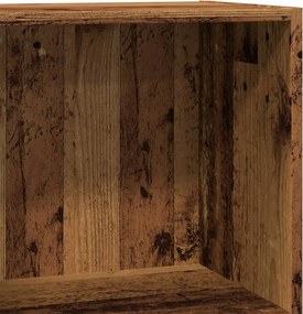 vidaXL Βιβλιοθήκη Όψη Παλαιού Ξύλου 60x30x77 εκ. Επεξεργασμένο Ξύλο