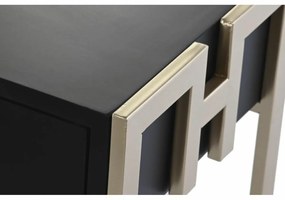 Τραπεζάκι Καφέ DKD Home Decor 150 x 36 x 48 cm Μέταλλο Ξύλο Αλουμίνιο