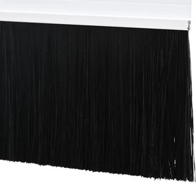 vidaXL Σφραγίδες πόρτας με βούρτσες που προσαρτώνται 2 pcs Λευκό