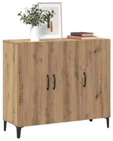 vidaXL Ντουλάπι Αρτισιανή Δρυς 90 x 34 x 80 εκ. από Επεξεργασμένο Ξύλο