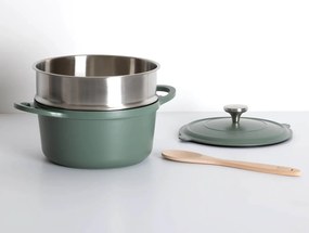 ΚΑΤΣΑΡΌΛΕΣ CAST ALU POT STEAMER 24 GREEN