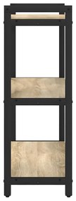 vidaXL Βιβλιοθήκη Sonoma Δρυς 60 x 30 x 83 εκ Επεξεργασμένο ξύλο