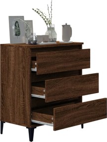 vidaXL Μπουφές Καφέ Δρυς 60x35x70 εκ. από Επεξεργασμένο Ξύλο