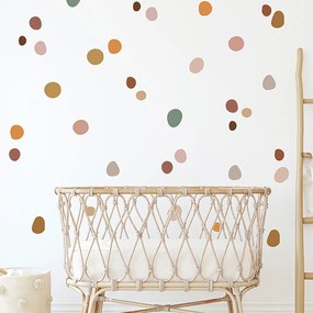 Παιδικά Αυτοκόλλητα Τοίχου Sipo Boho Dots SIP-WS63046