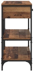 vidaXL Κονσόλα Παλιό Ξύλο 100x34.5x75 cm