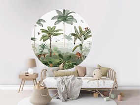 Thrilling Tropics Ταπετσαρια Τοιχου Πρασινο Στρογγυλη 80cm
