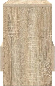 vidaXL Ράφι Περιοδικών Δρύς Sonoma 35 x 30 x 45 εκ.