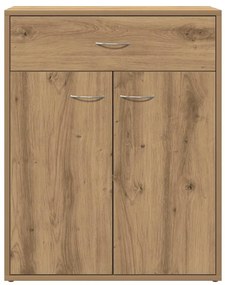 vidaXL Sideboard Artisan Oak 60x30x75 cm Κατασκευασμένο ξύλο