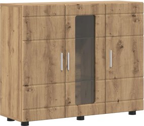vidaXL Ξύλινο Ντουλάπι Artisan Oak Επεξεργασμένο ξύλο