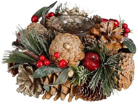 Χριστουγεννιάτικο Κηροπήγιο Για Ρεσώ (Φ19x9) Edelman Milton 1180487