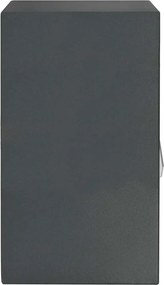 vidaXL Ψηφιακό Ασφαλές Σκούρο γκρι 40 x 35 x 60 εκ. Ατσάλι