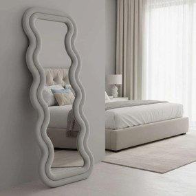 Cheval Mirror Mundo Oval - Cream Cream