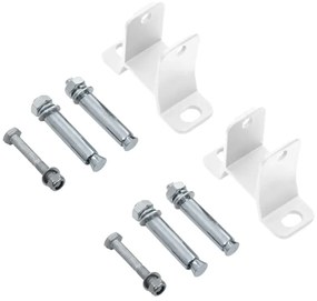 vidaXL Τέντα Συρόμενη Αυτόματη Μπλε / Λευκό 400 x 350 εκ.