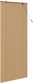 vidaXL Ρόλερ Καφέ 90 x 220 cm Μπαμπού