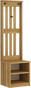 VidaXL Δέντρο χωλ "SANDNES" 45x40x159,5 εκ.Πεύκο μασίφ ξύλο