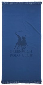 Πετσέτα Θαλάσσης 3779 Dark Blue Greenwich Polo Club Beach 80x170cm 100% Βαμβάκι