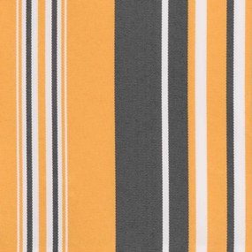 vidaXL Τεντόπανο Ανταλλακτικό Ριγέ Πολύχρωμο 4 x 3,5 μ.