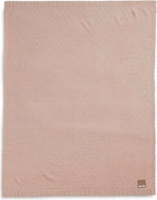 Κουβέρτα Πλεκτή Αγκαλιάς (75x100) Elodie Pointelle Ακρυλική Blushing Pink 30326002151NA