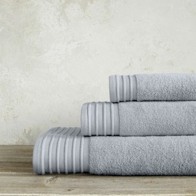 Πετσέτα Προσώπου (50x100) Nima Feel Fresh AW2024 500gsm Γκρι
