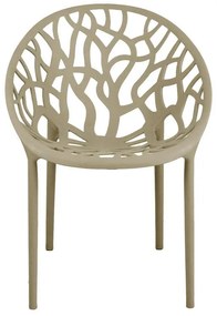 Καρέκλα - Πολυθρόνα Daren pp σε cappuccino απόχρωση 59x60x79,5 εκ. 59x60x79.5 εκ.