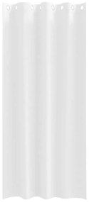 vidaXL Κουρτίνες 2 pcs Καθαρό Λευκό 260x140εκ. Πολυεστέρας