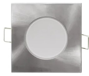Σποτ Φωτιστικό Οροφής Χωνευτό LED IP65 3000K 400Lm VERA Πλαστικό Aca-VERA530SNM-Ασημί VERA530SNM