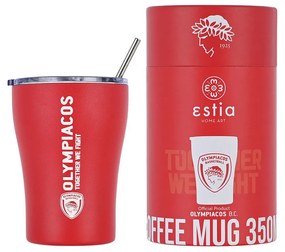 Ποτήρι Θερμός Coffee Mug Olympiacos Bc Edition 350ml - Estia