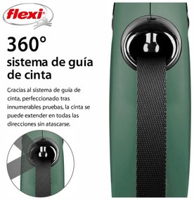 Λουρί Σκύλου Flexi Πράσινο M