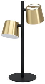 Φωτιστικό Επιτραπέζιο Eglo 39986 ALTAMIRA Μαύρο Ματ (Black Mat)|Μπρούτζινο (φυσικό) (Brass natural) 3000K