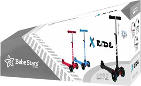 Παιδικό Πατίνι Τρίτροχο (3+ Ετών) Bebe Stars Xride Blue 660-181