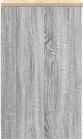 vidaXL ντουλάπι αποθήκευσης γκαράζ 30x51x85 εκ μασίφ ξύλο πεύκο