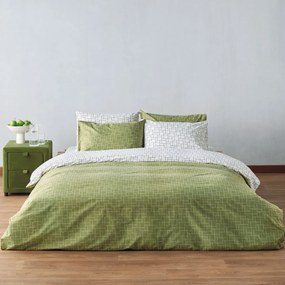 Παπλωματοθήκη Μονή (Σετ 165x245) 2 Όψεων Kentia Loft Dodici 36