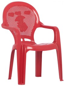 CHILDREN&#039;S CHAIR  RED 36.5x36.5x56.5