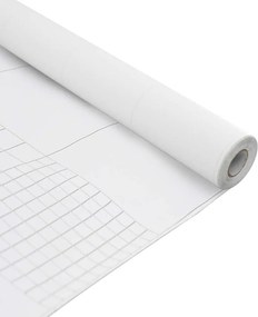 vidaXL Μεμβράνες Παραθύρου Ματ Λευκό από PVC