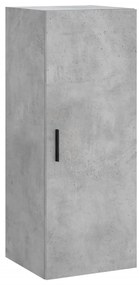 vidaXL Ντουλάπι Τοίχου Γκρι Σκυροδέματος 34,5 x 34 x 90 εκ.