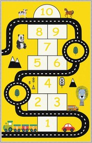 Carpet (50 x 80) HMNT472 Multicolor