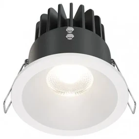 Χωνευτό Σποτ Οροφής LED 12W Zoom 4000K Λευκό DL034-L12W4K-D-W MAYTONI DL034-L12W4K-D-W Λευκό