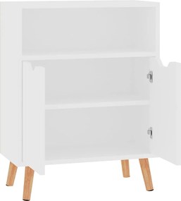 vidaXL Μπουφές Λευκός 60x30x72 εκ. από Επεξεργασμένο Ξύλο
