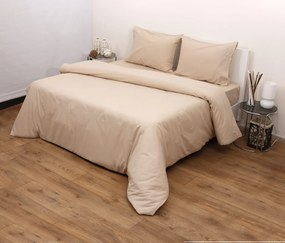 Σετ Σεντόνια Υπέρδιπλα 240x265 3100 Φανέλλα Μπεζ Viopros