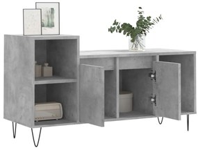 vidaXL Έπιπλο Τηλεόρασης Γκρι Σκυρ. 100x35x55 εκ. Επεξ. Ξύλο