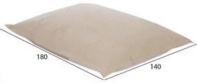 ΠΟΥΦ ANSHU HM5808.01 ΜΠΕΖ 140x180 εκ.