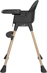 BABY HIGH CHAIR VANILLA 3 IN 1 BLACK