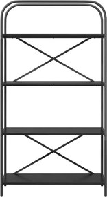 vidaXL Ράφι Βιβλίων 4 επιπέδων 80 x 30 x 146 εκ Επεξεργασμένο ξύλο