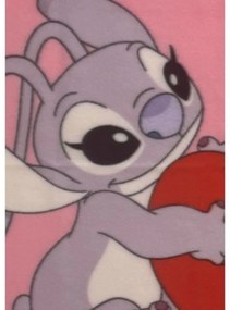 Κουβέρτα Stitch 25 x 7 x 13 cm Μπλε Ροζ Zώα